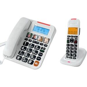 Corded Telephone with Speakerphone and Hearings Aid Compatibility GAPs